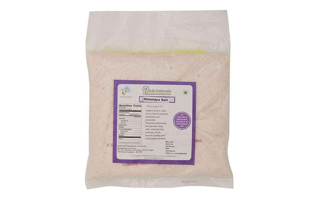 Adi Naturals Himalayan Salt    Pack  500 grams